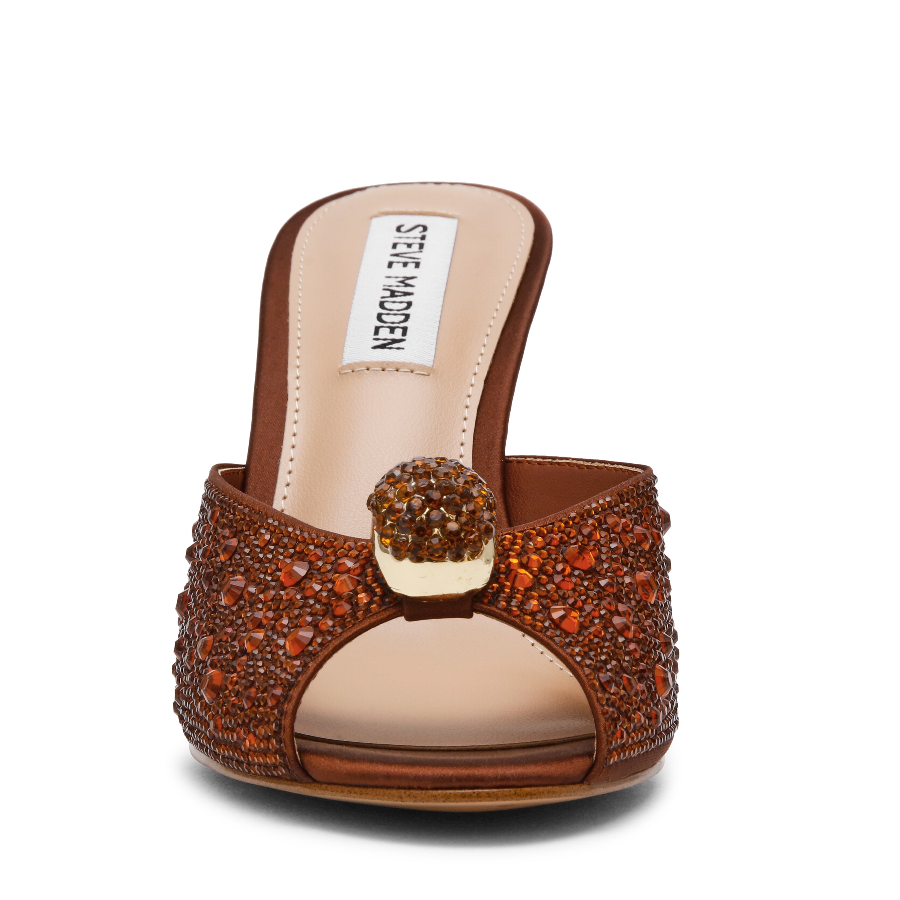 Steve Madden Regalia mule marron bronze talon