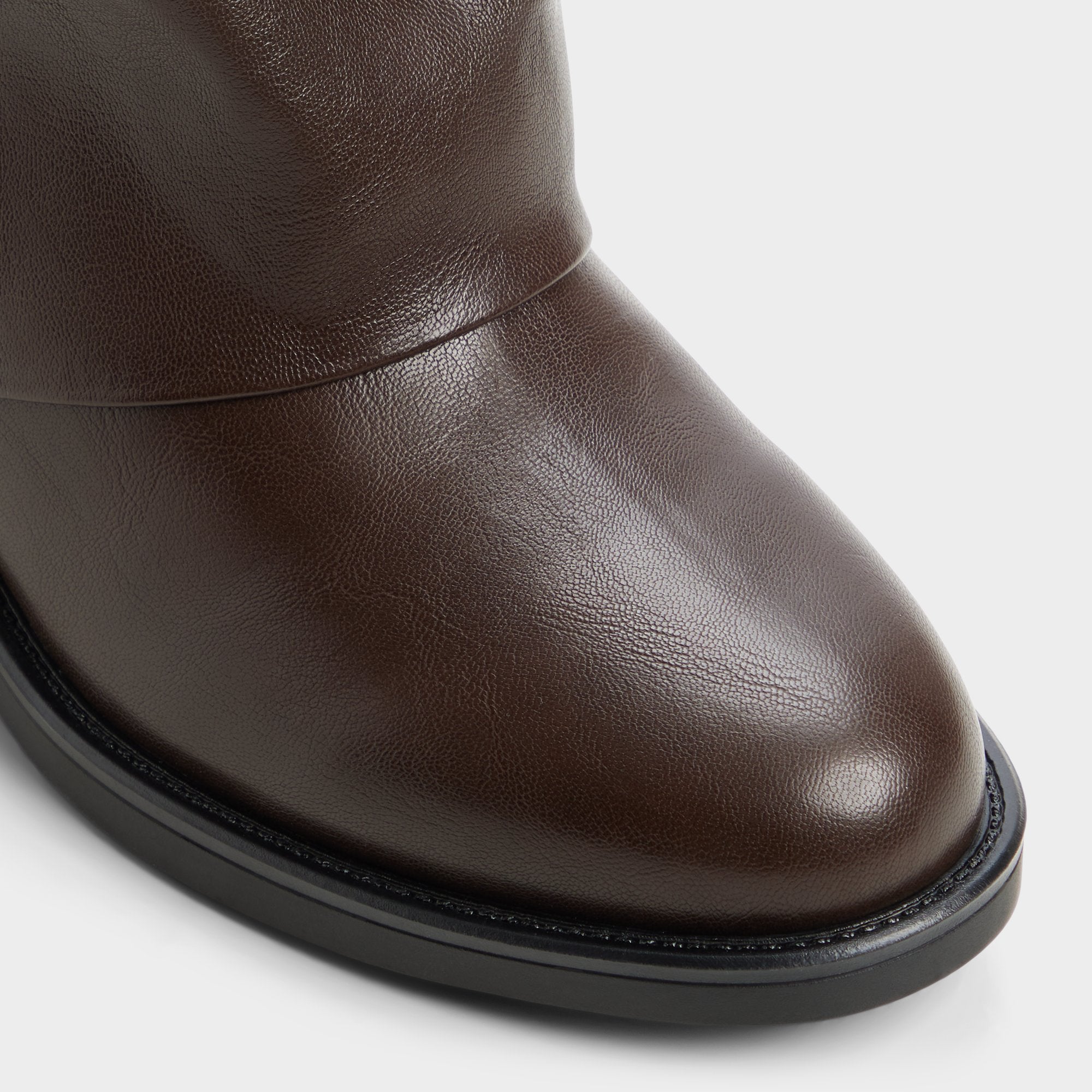 ALDO Eloewiel bottes hautes marron talon bloc