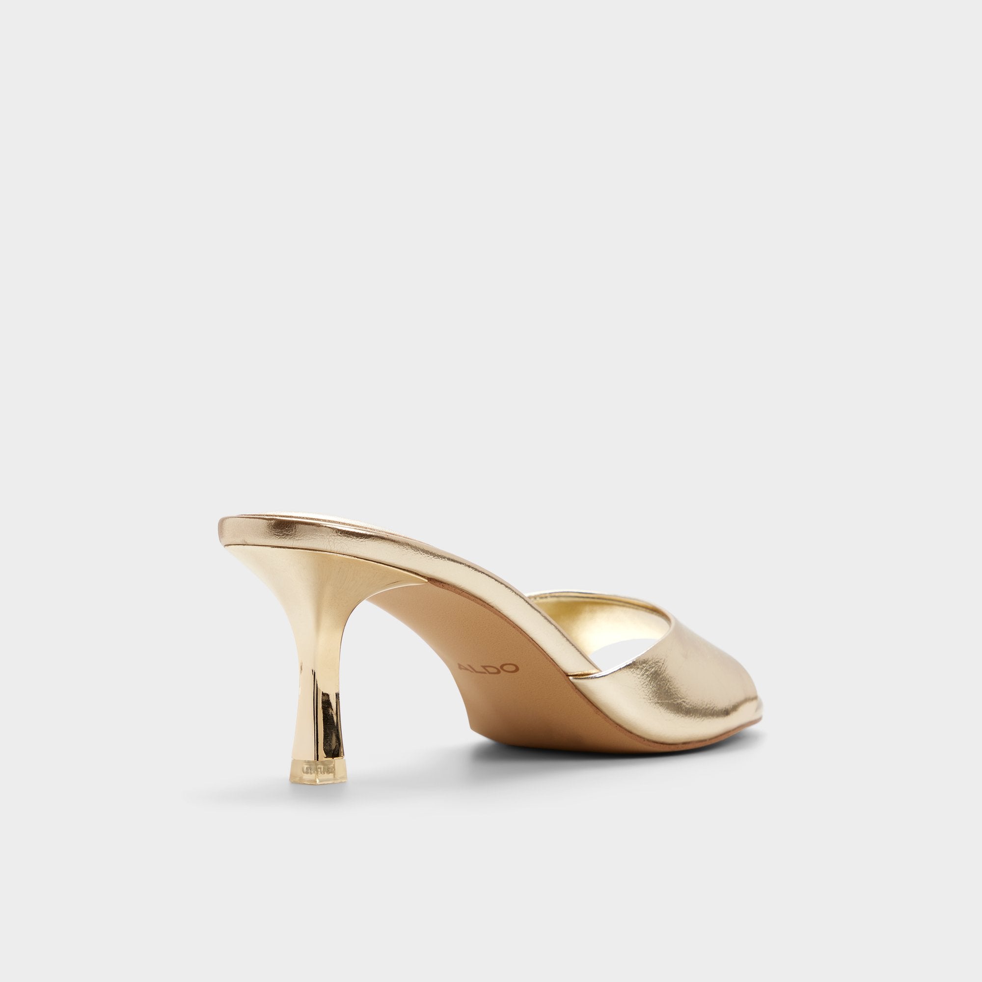 ALDO Annaberaen mules à talon doré