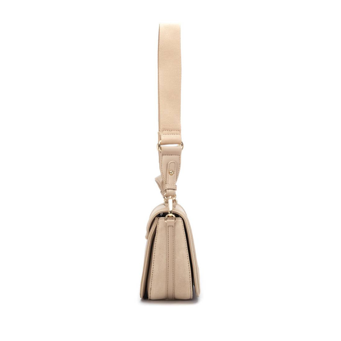 Carmela 18619601 bandoulière cuir beige 18x25cm