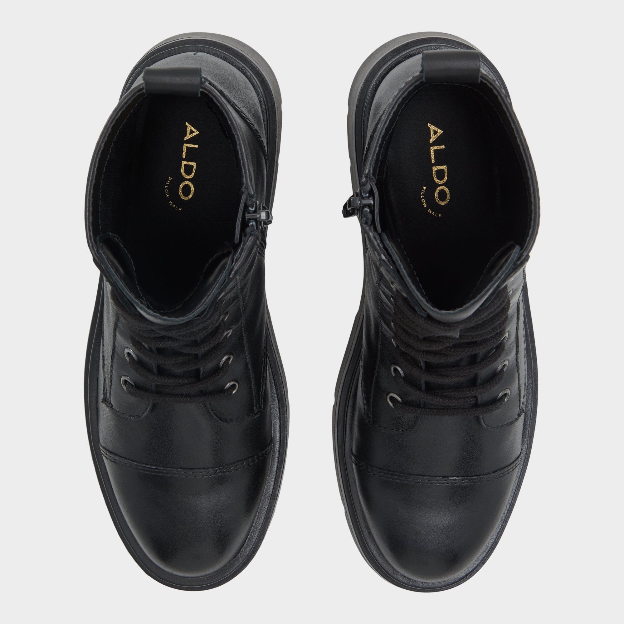 ALDO Marthia bottines combat légères noires