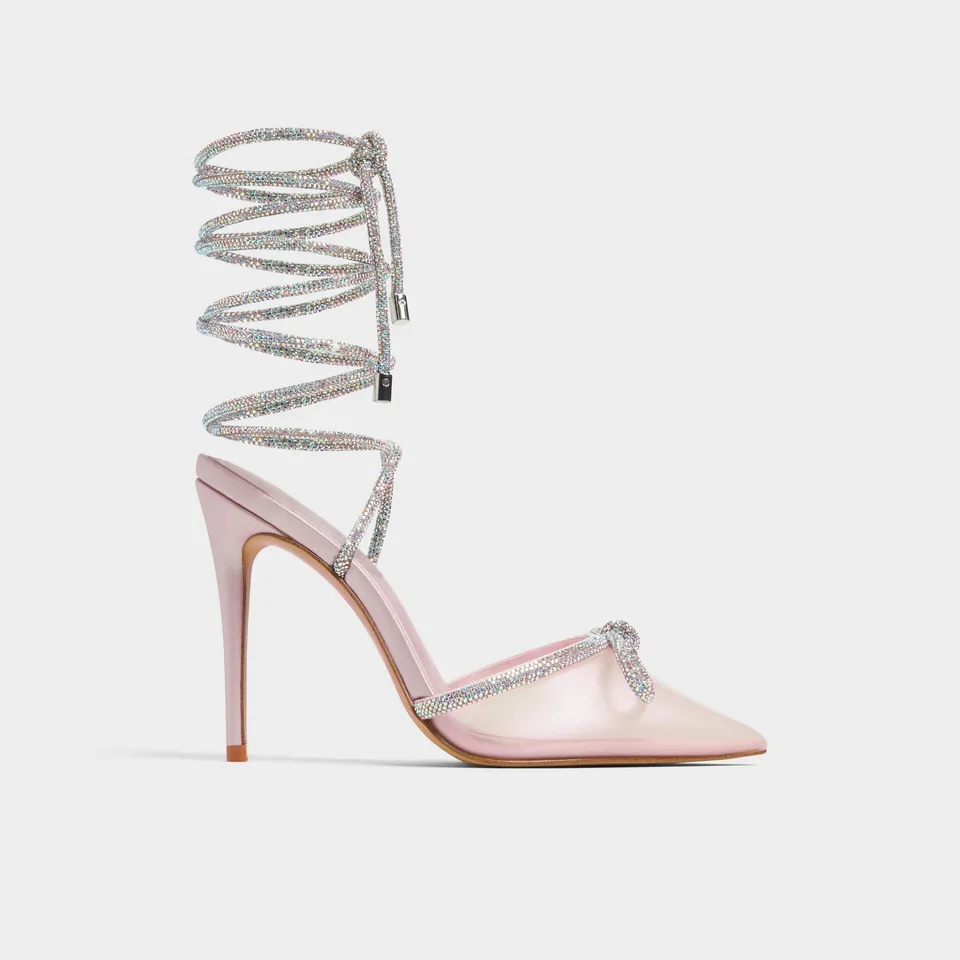 ALDO Halalia escarpins femme rose strass