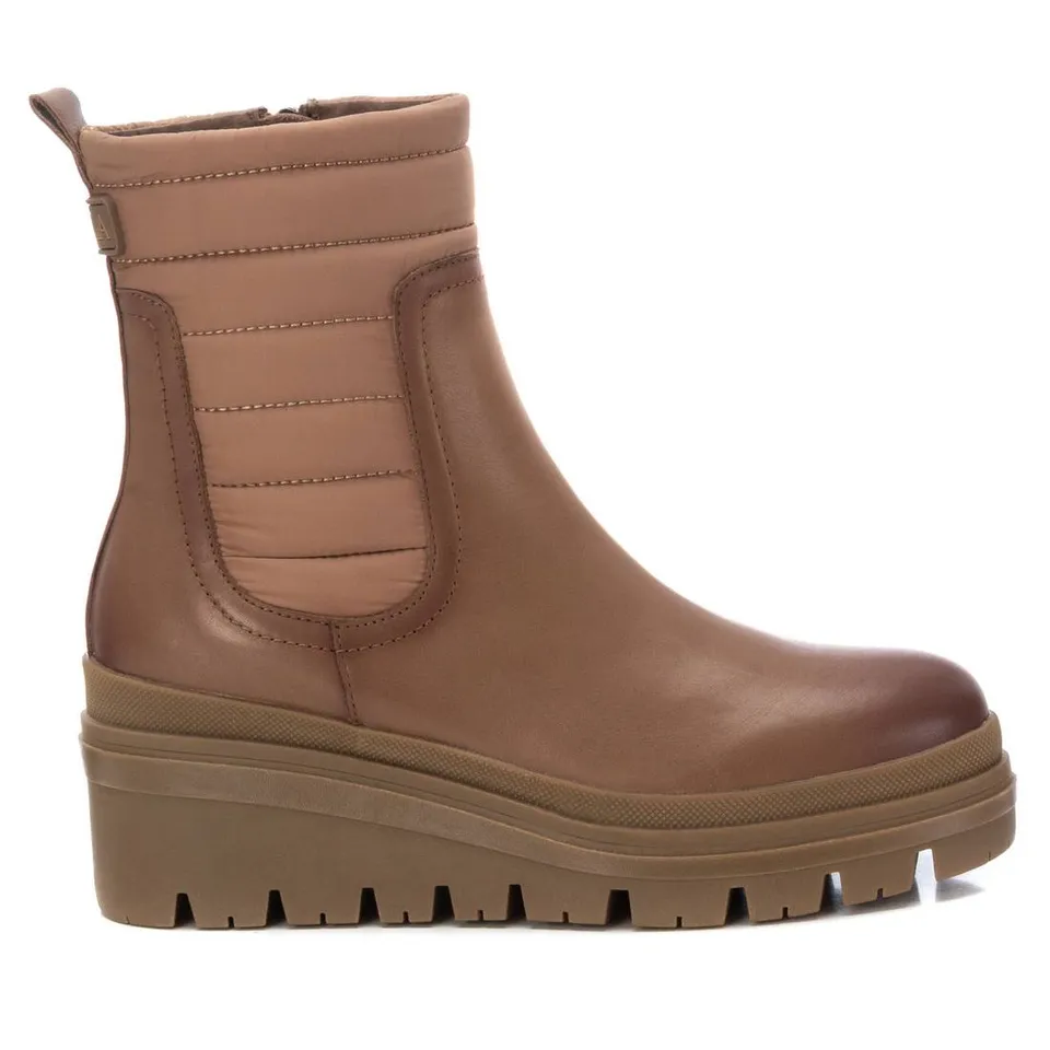 Carmela 16032603 bottine cuir marron plateforme 5 cm