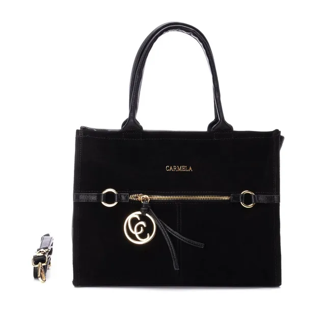 Carmela 18617301 sac cuir noir taille unique