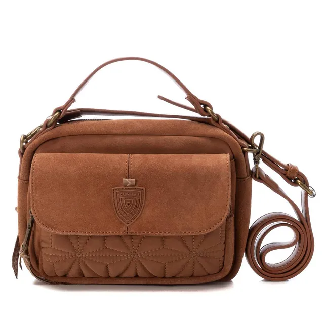 Carmela 18604904 bandoulière cuir marron 25 cm