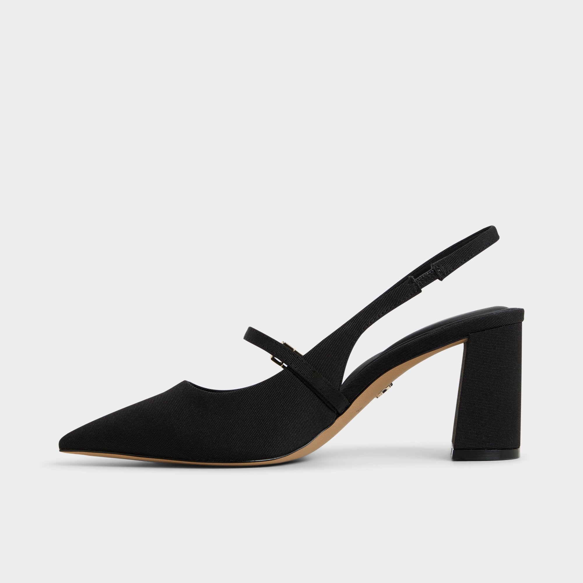 ALDO Vestian escarpins Mary Jane noir talon bloc