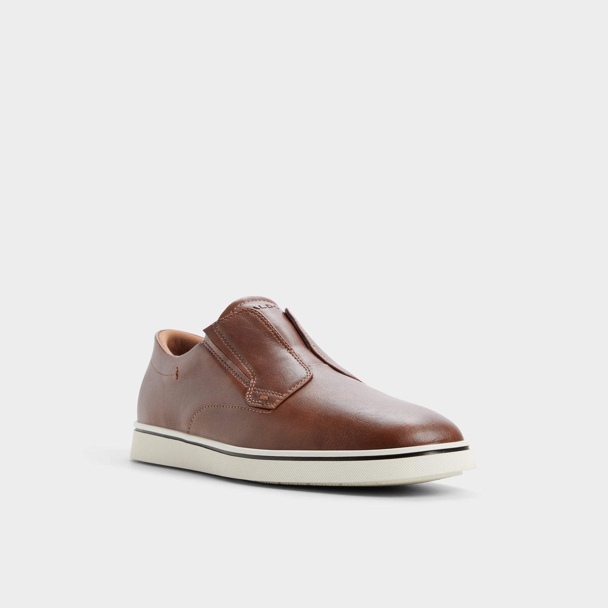 ALDO Enio sneakers slip-on homme cuir cognac 43