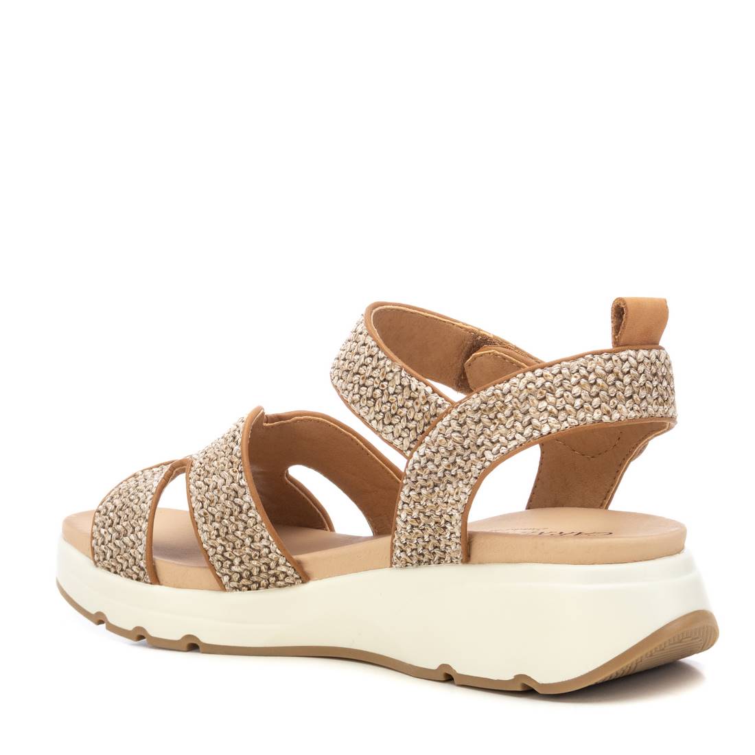 Carmela 16236203 sandale compensée rafia camel