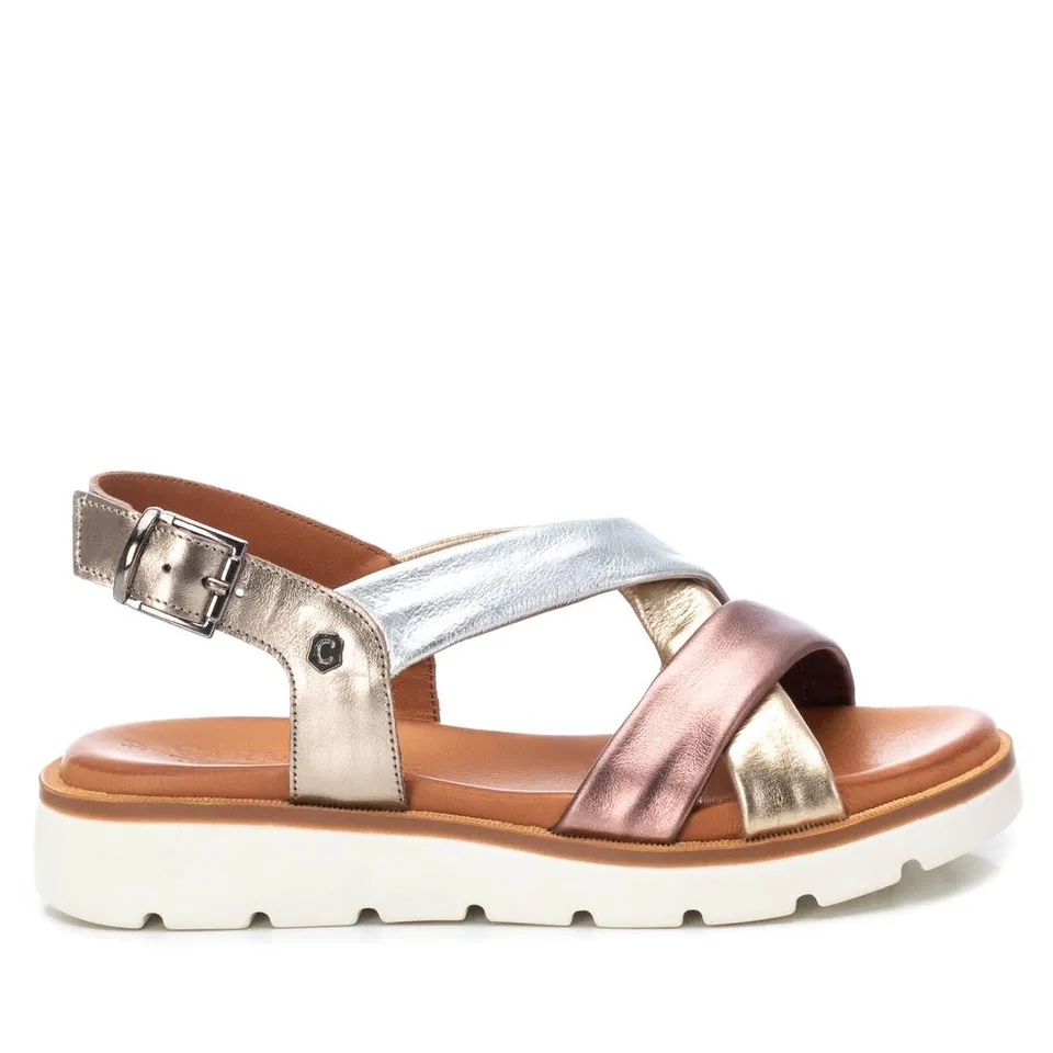 Carmela 16075901 sandale femme cuir gris