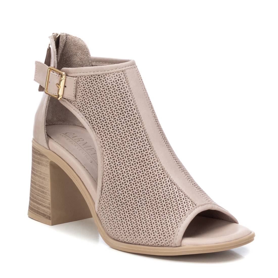 Carmela 16159803 sandale cuir marron talon 8 cm