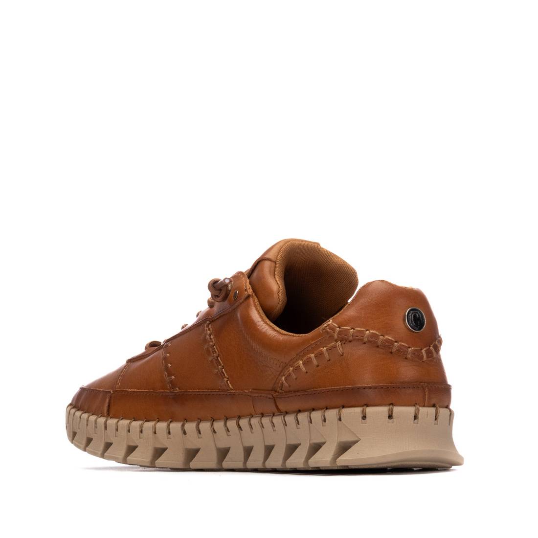 Carmela 16252802 sneakers cuir camel lacets