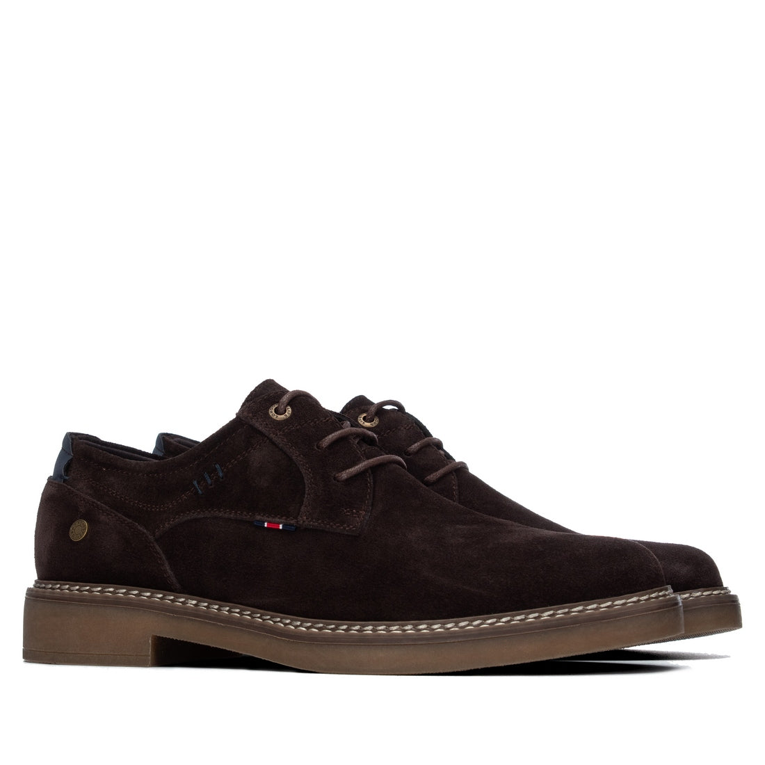 Carmela 16434702 derby cuir marron lacets