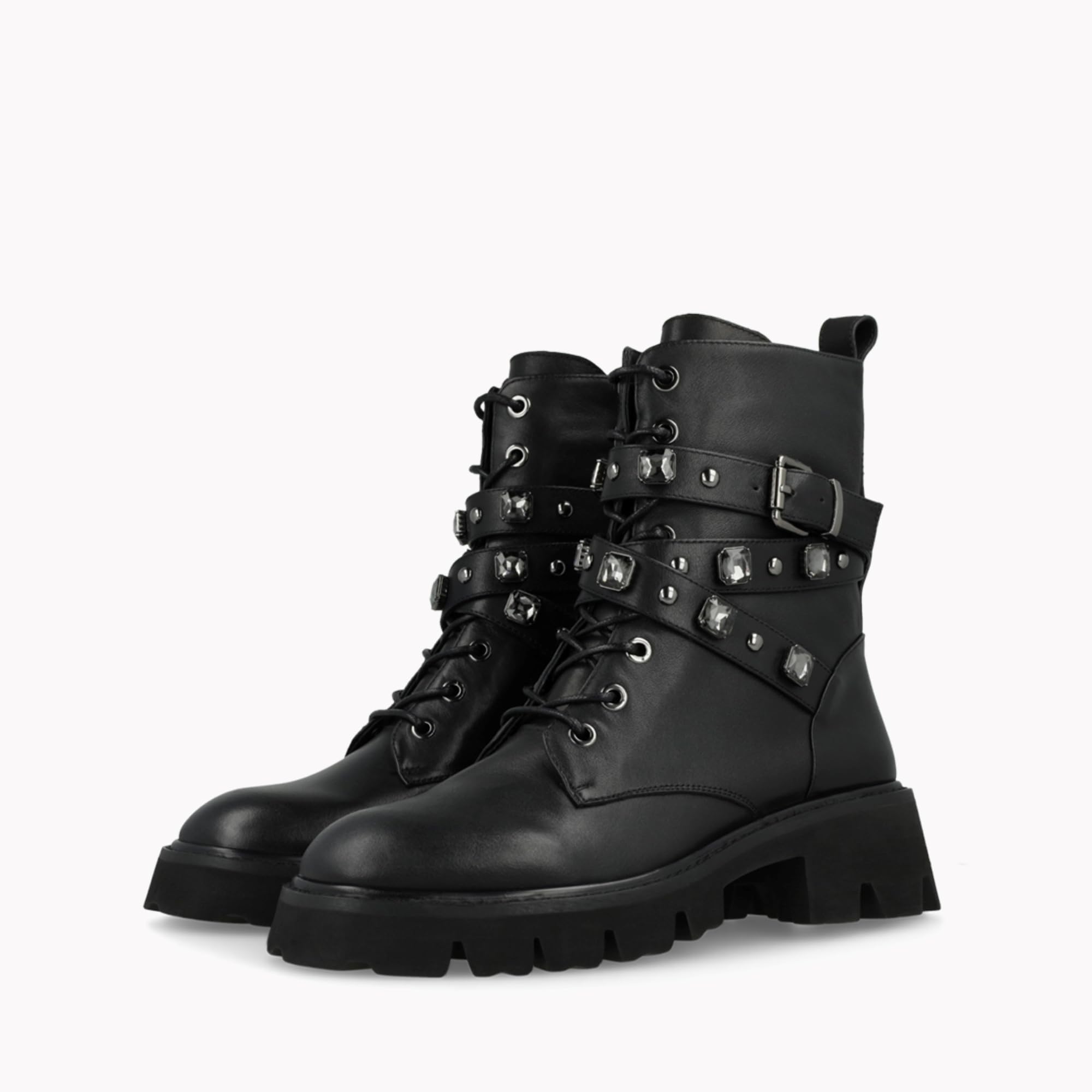 LODI A-VIS5680 bottines cuir noires fabriquées en Espagne