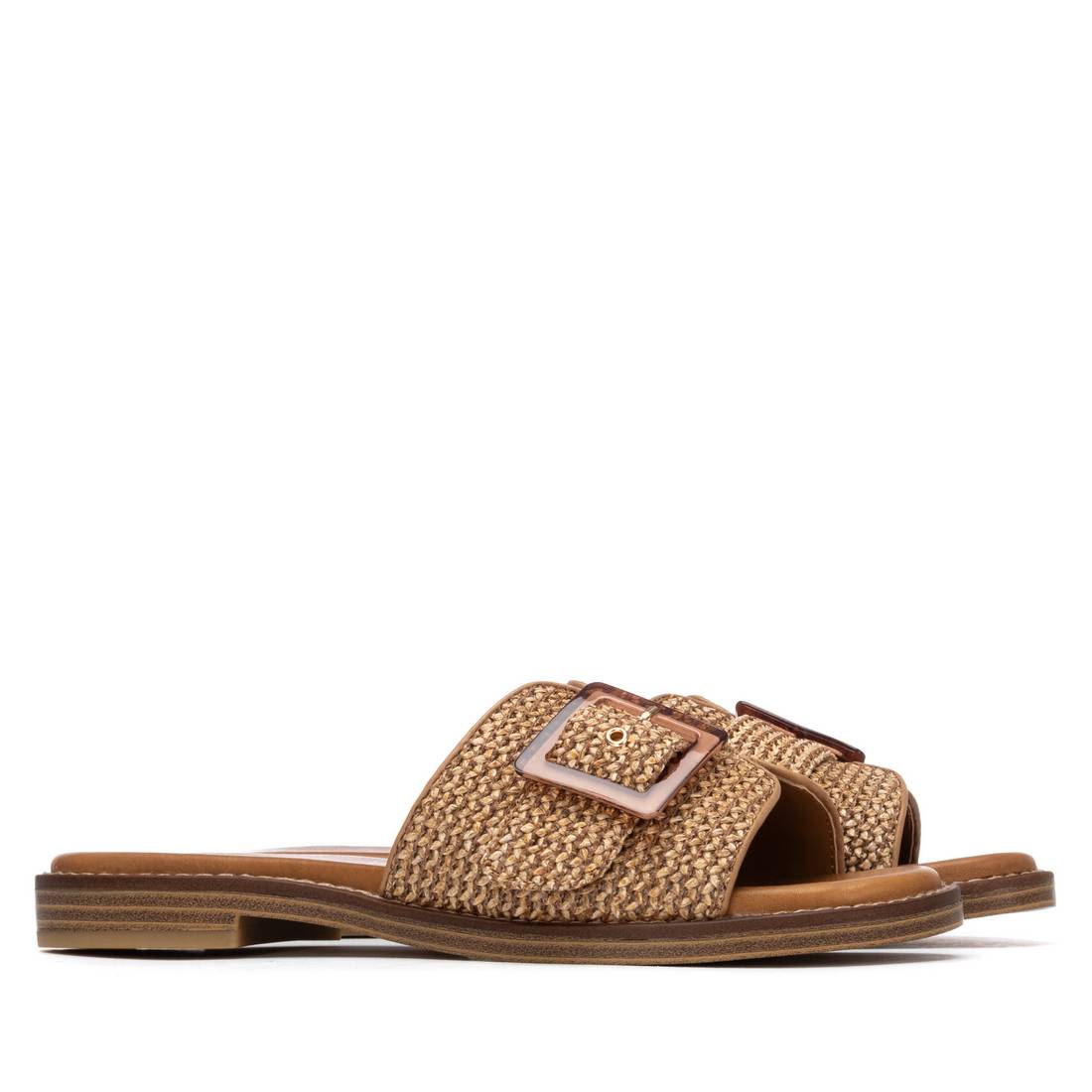Carmela 16325303 sandales camel plates synthétique