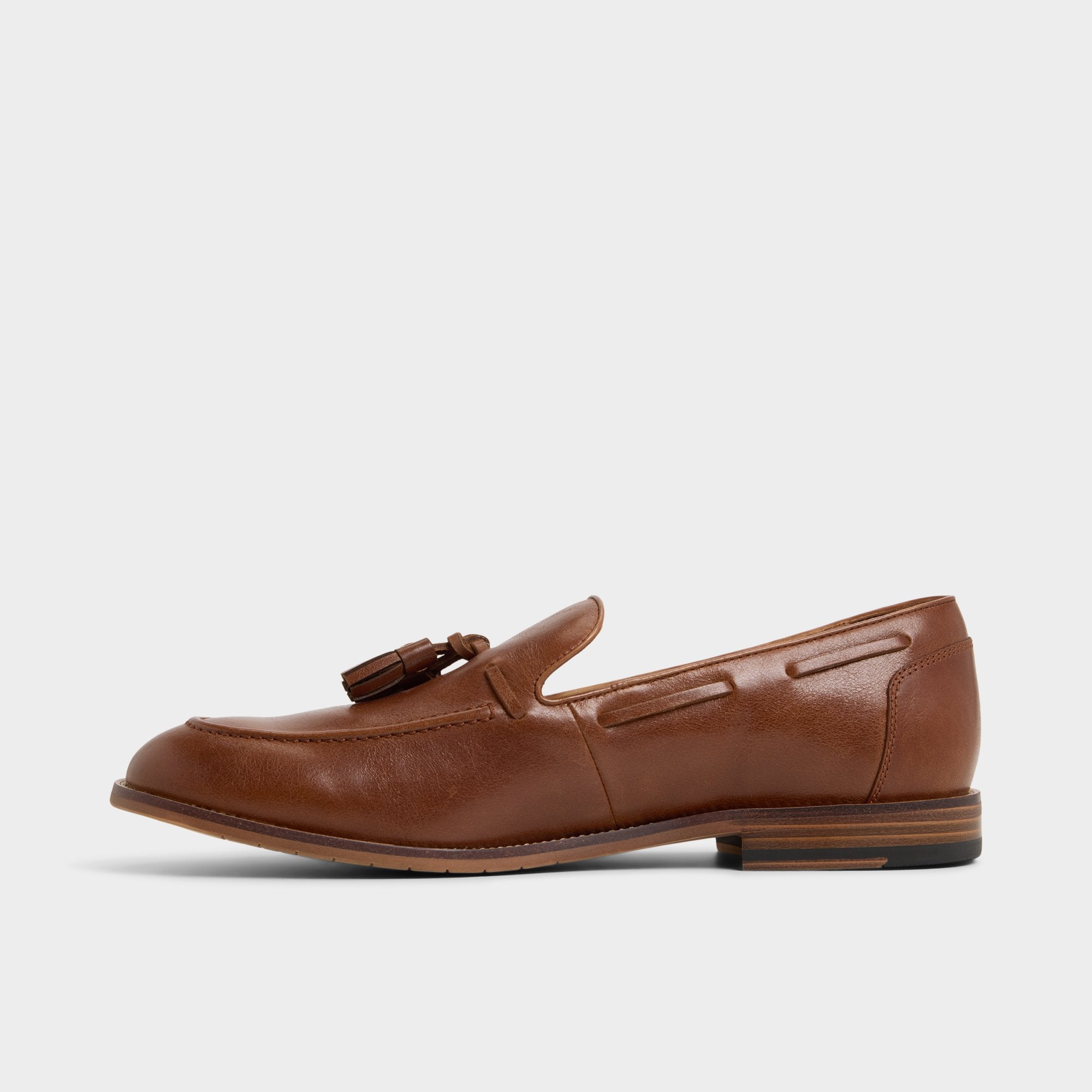 ALDO Nunez mocassins cognac à pompons