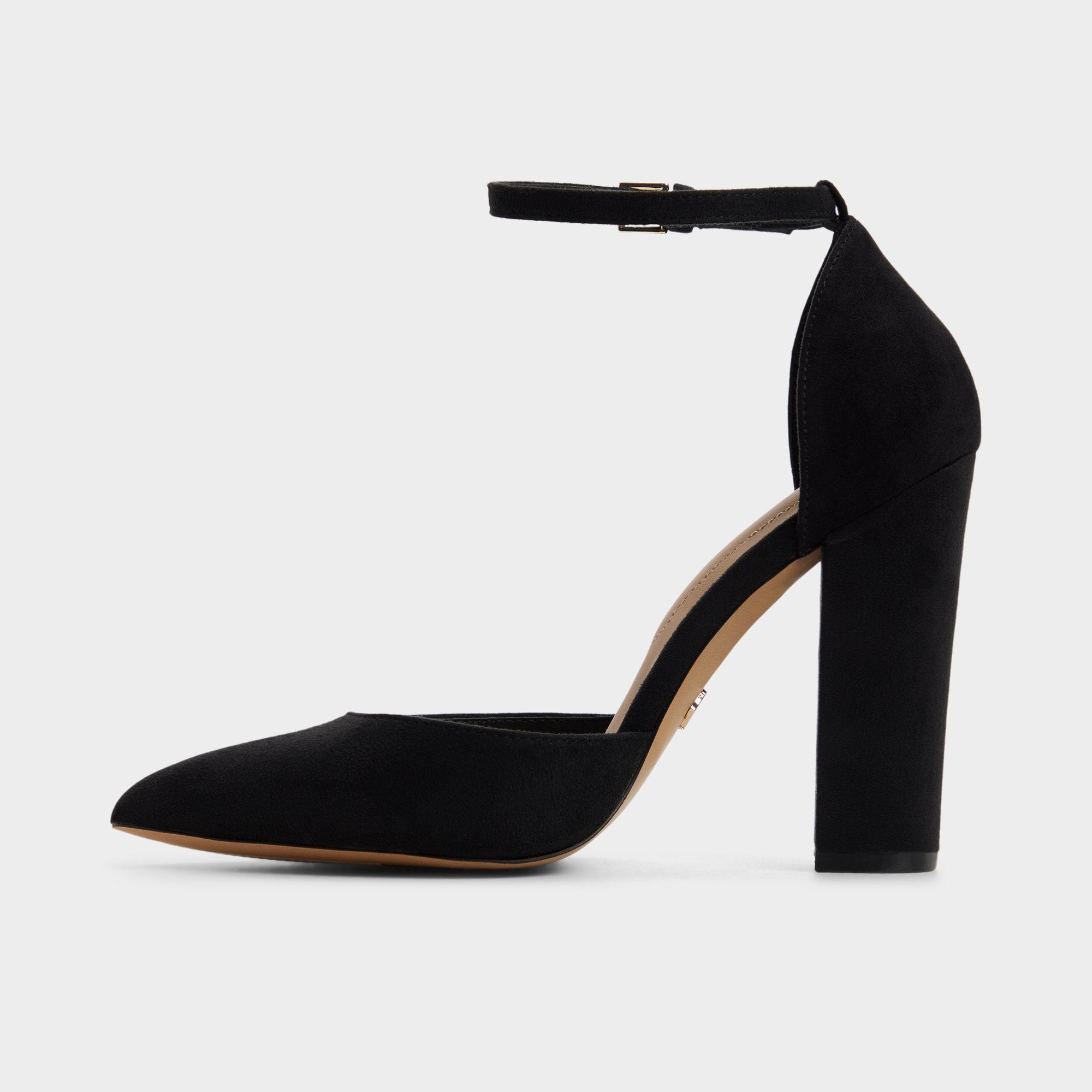 ALDO Nicholes escarpins talon bloc noirs