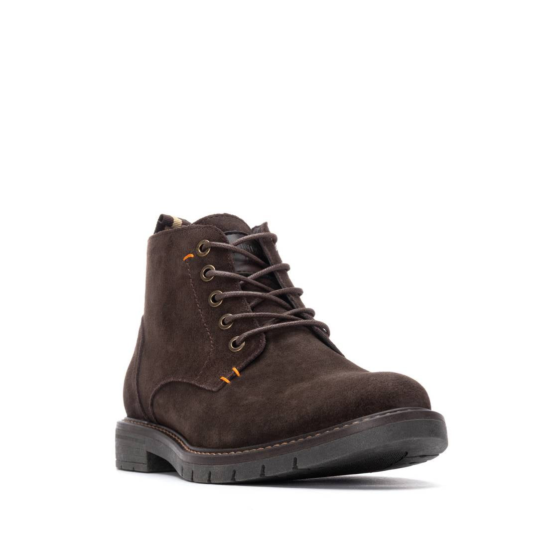 Carmela 16267602 bottine homme cuir marron zip