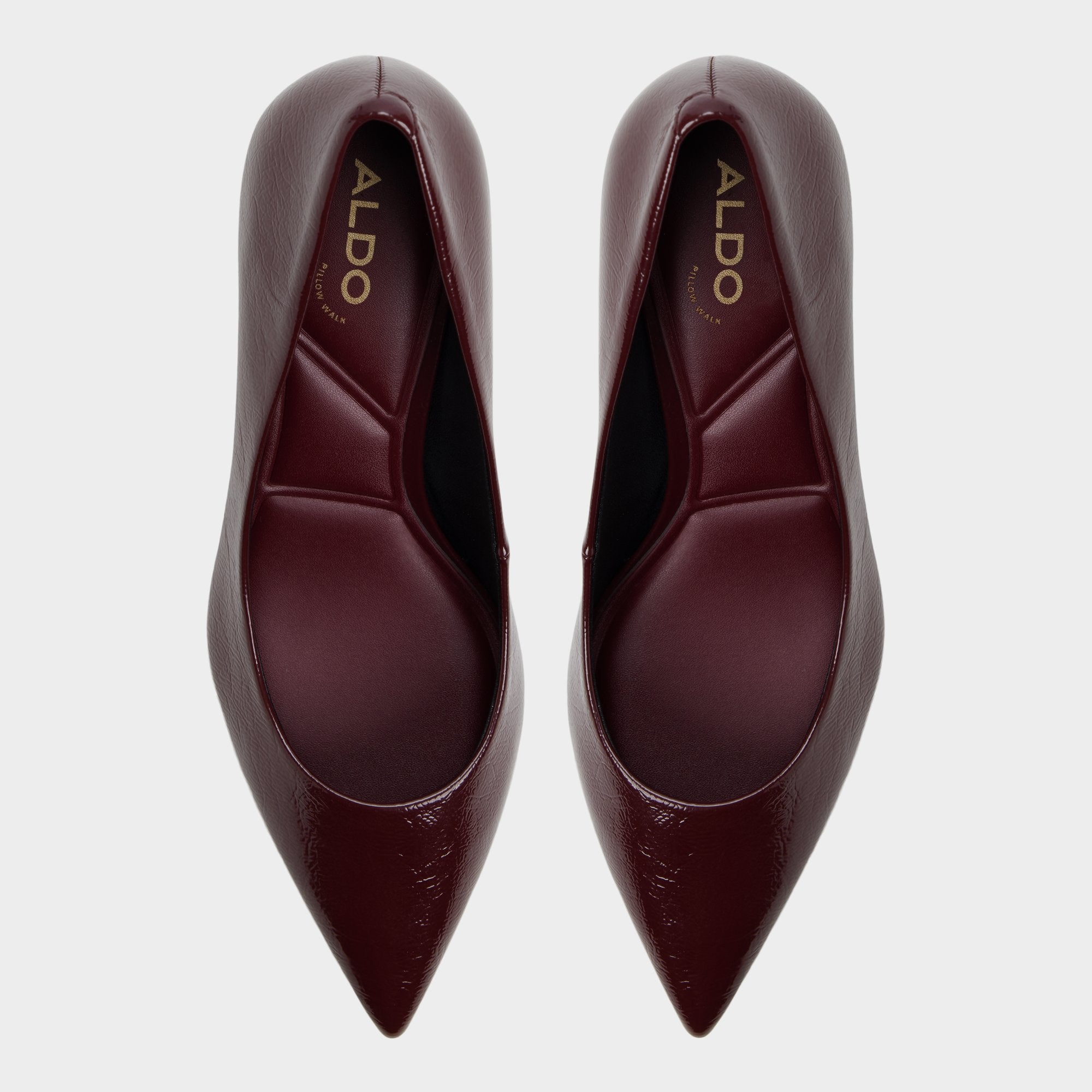 ALDO Ybalelin escarpins bordeaux talon bloc