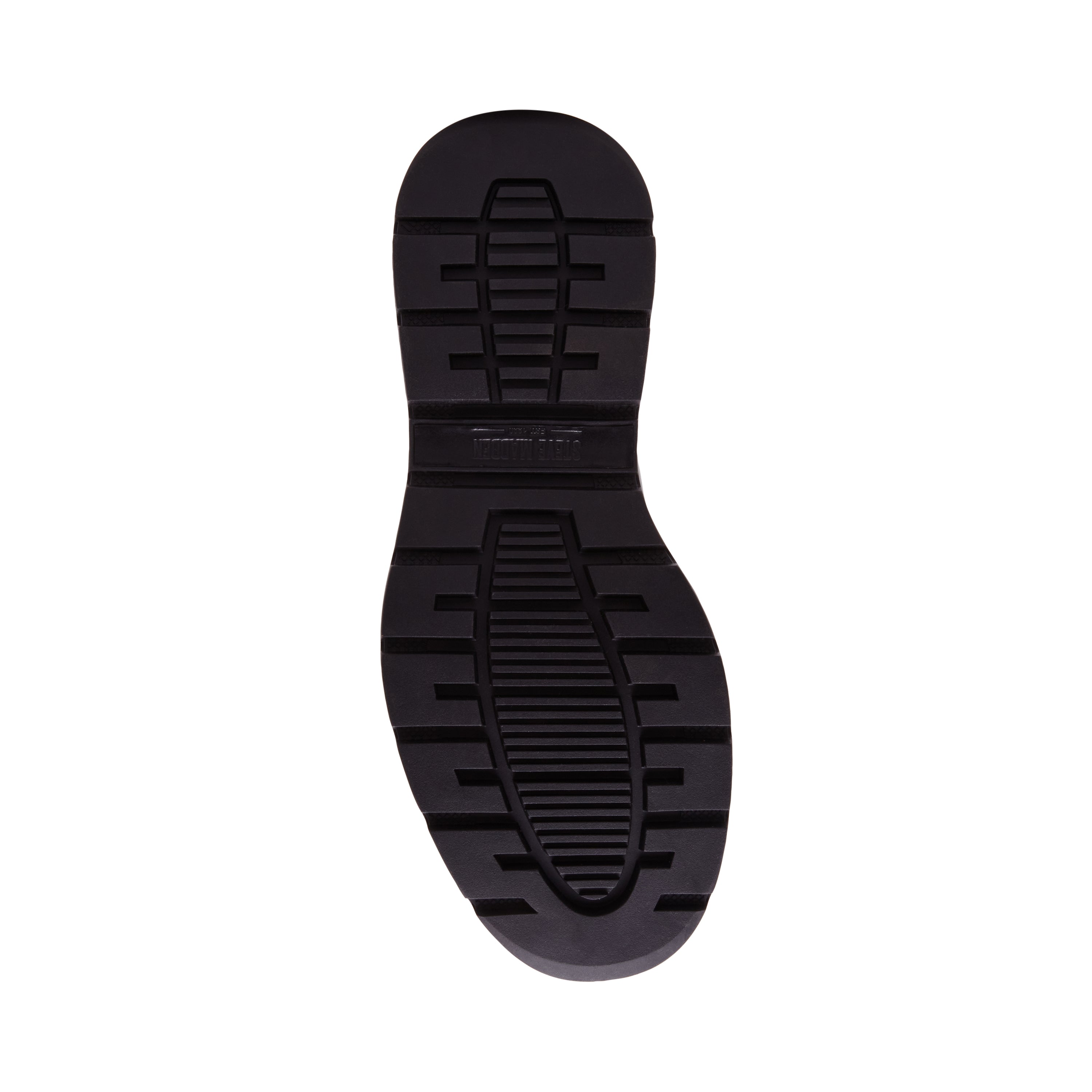 Steve Madden Reice Mocassins Homme Cuir Noir Grainé
