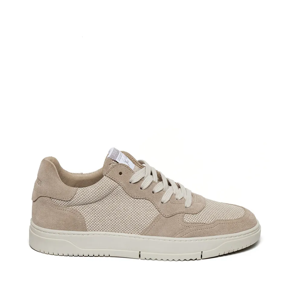 Steve Madden Shawn-E baskets homme beige multi suède 3 cm