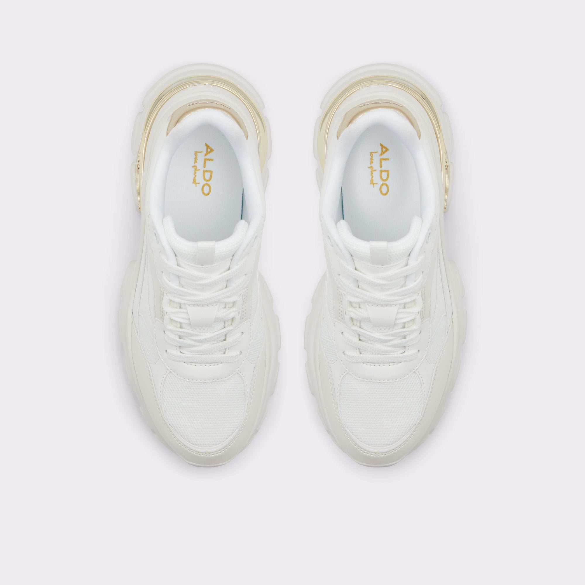 ALDO Hypestep baskets femme recyclées blanches confort