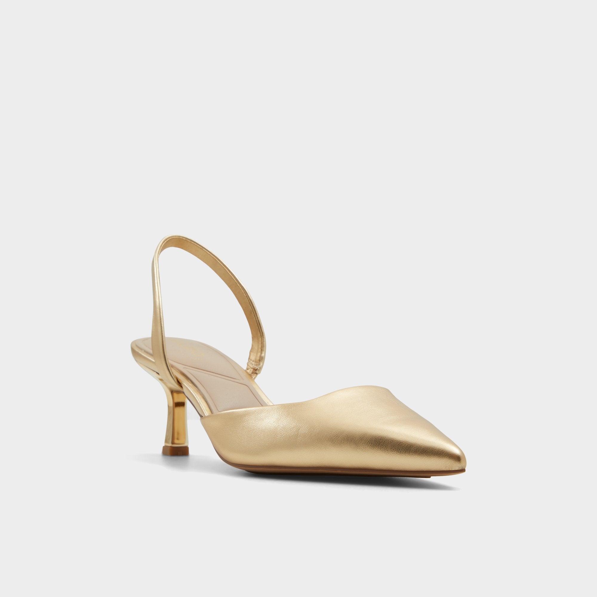 ALDO Gavedessi escarpins nude slingback petit talon