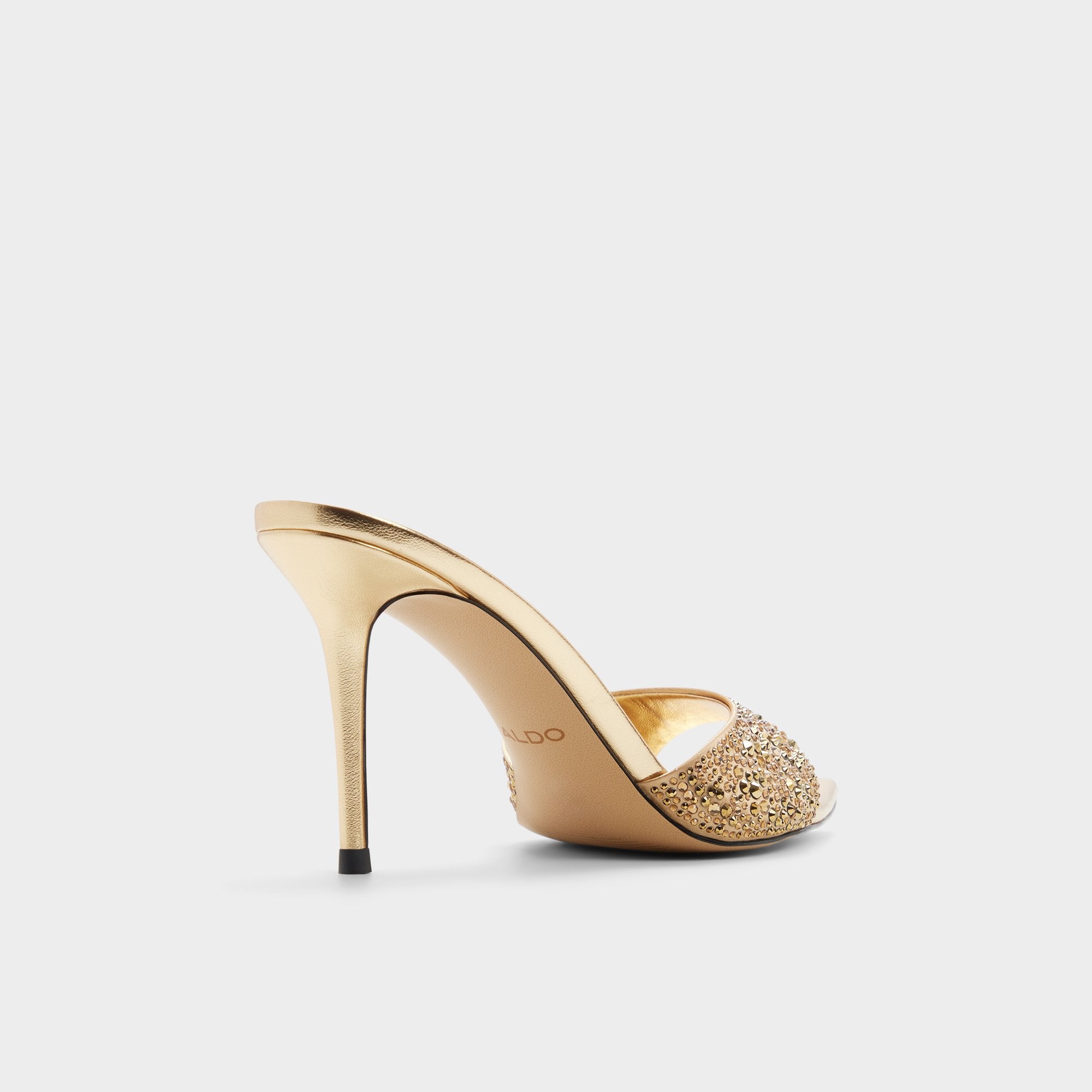 ALDO Reanna mules talons doré strass