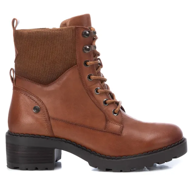 Carmela 16019902 bottines femme marron cuir lacets