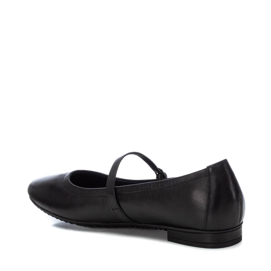Carmela 16201303 ballerines femme noir cuir boucle