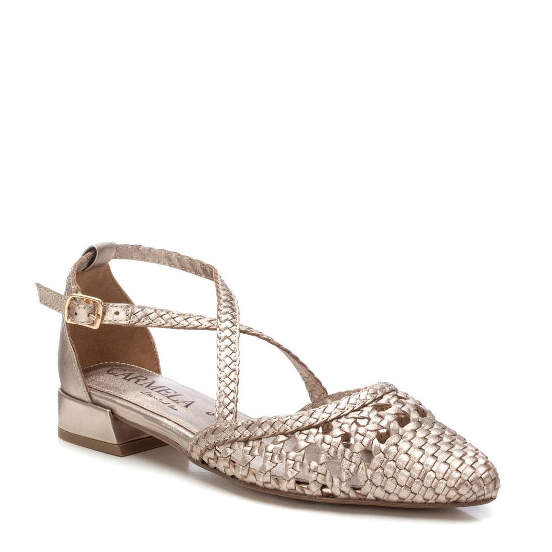 Carmela 16231902 ballerines cuir gris brides