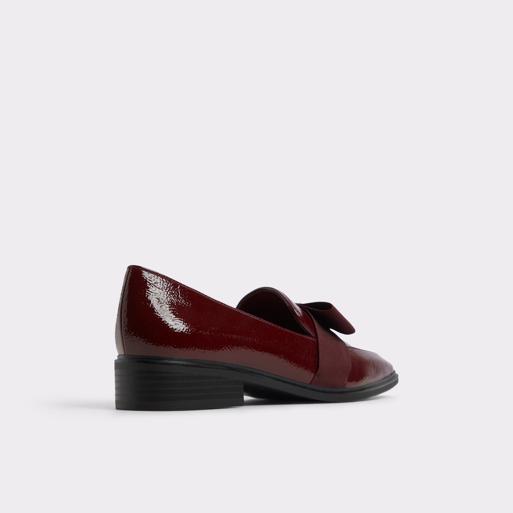ALDO Hairalle mocassins bordeaux bout carré