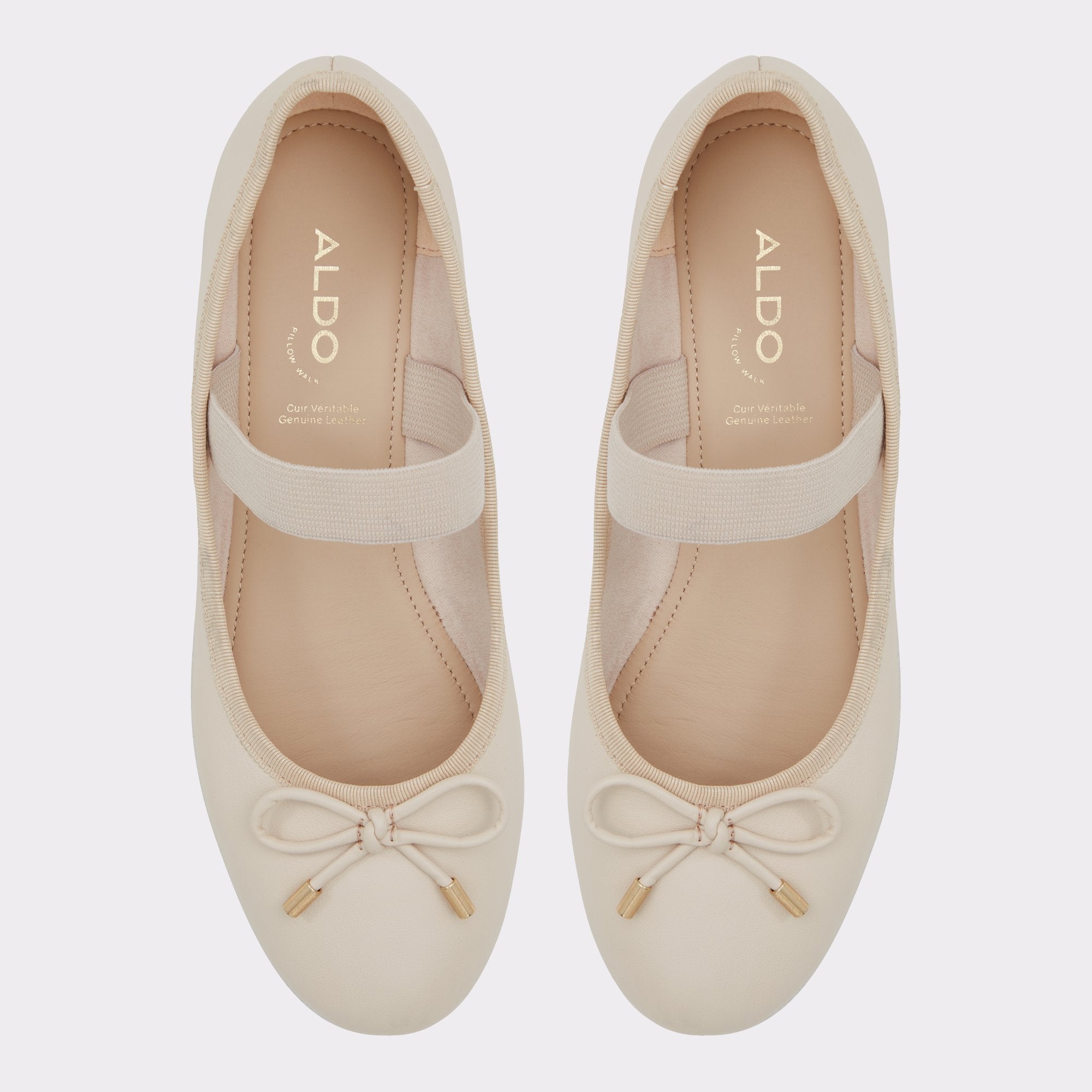 ALDO Yuji ballerines nude nœud