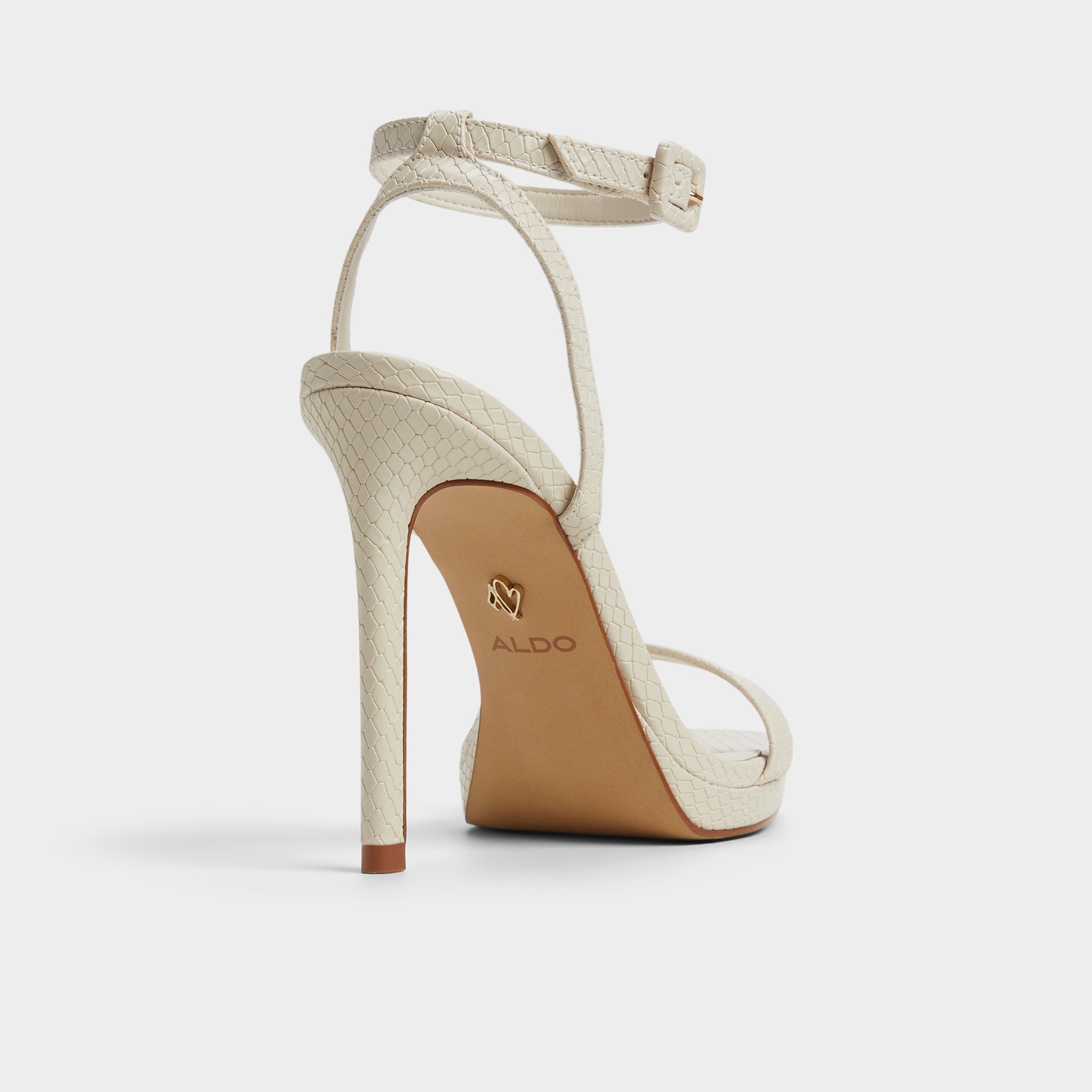 ALDO Kaathy sandales à talon marron femme