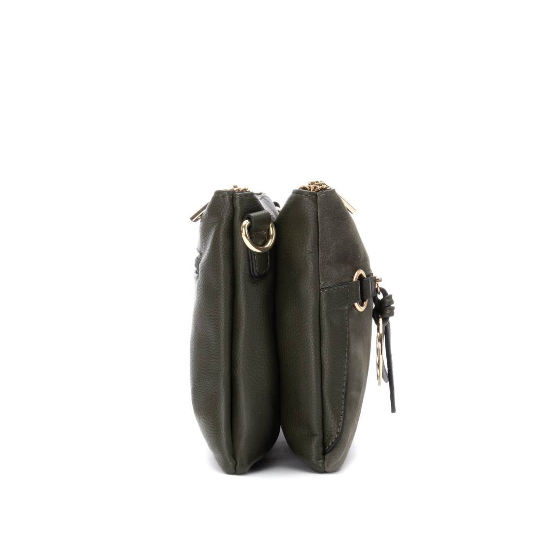 Carmela 18617402 sac bandoulière cuir kaki 23 cm