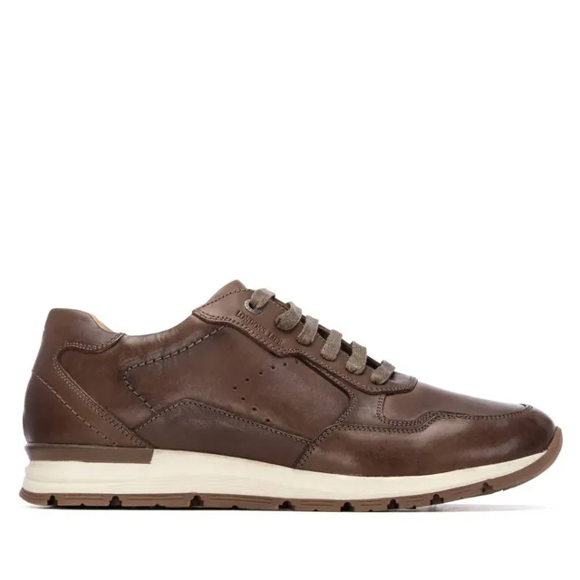 Carmela 16390703 baskets cuir taupe homme