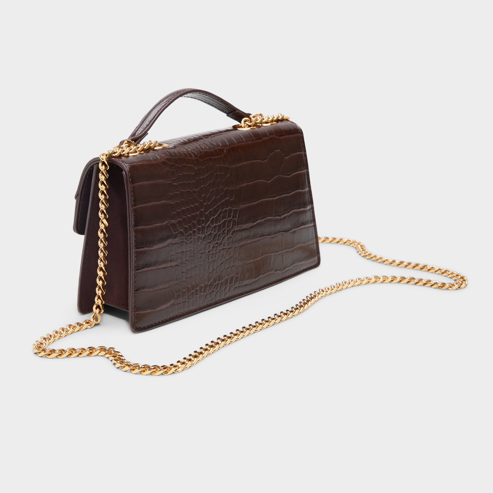 ALDO Fortuliaax sac bandoulière marron animal