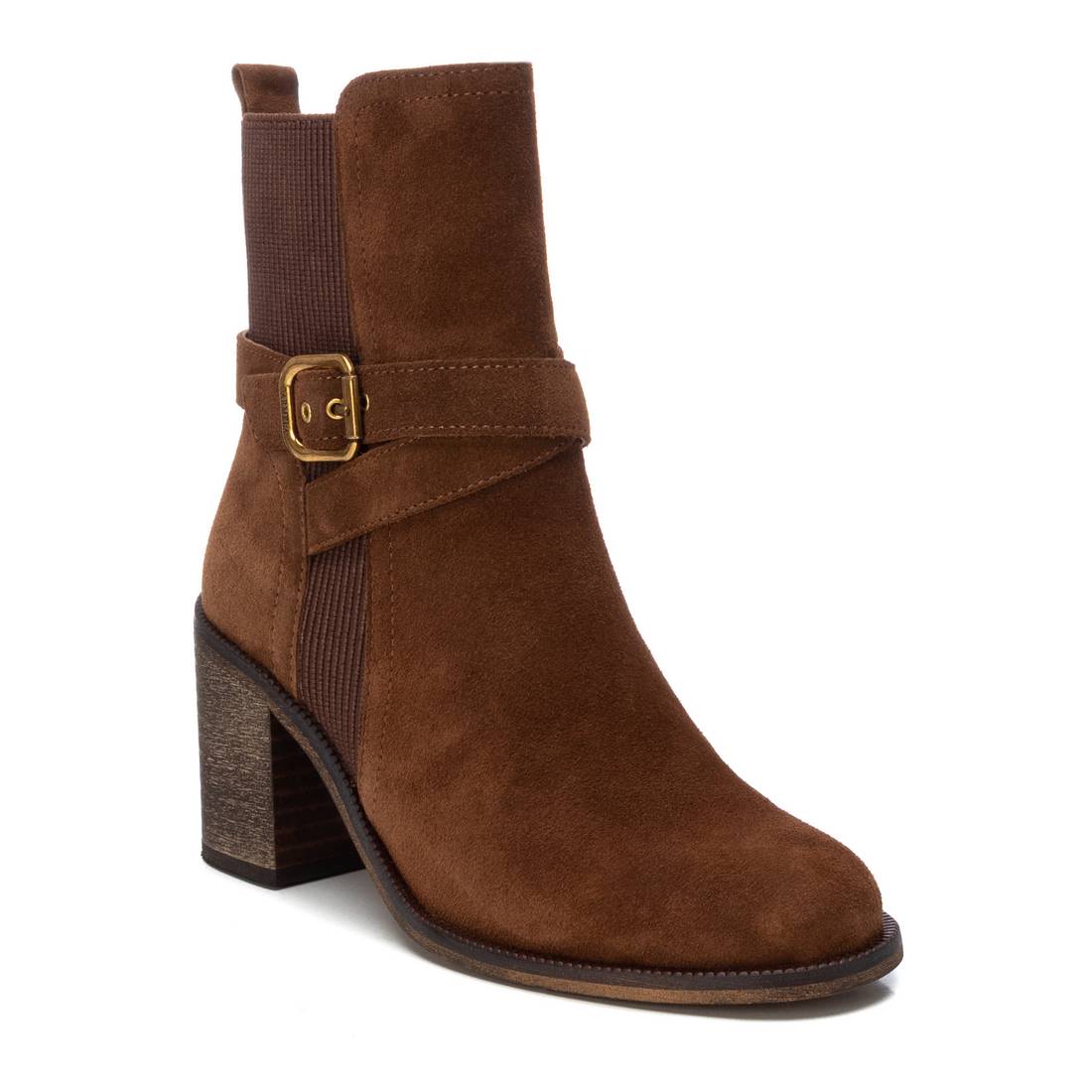 Carmela 16196901 bottines suède marron talon 8 cm
