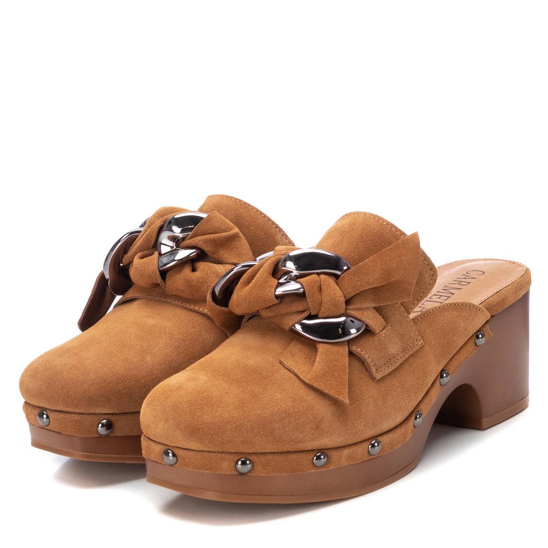 Carmela 16046903 sabot femme marron talon 5 cm