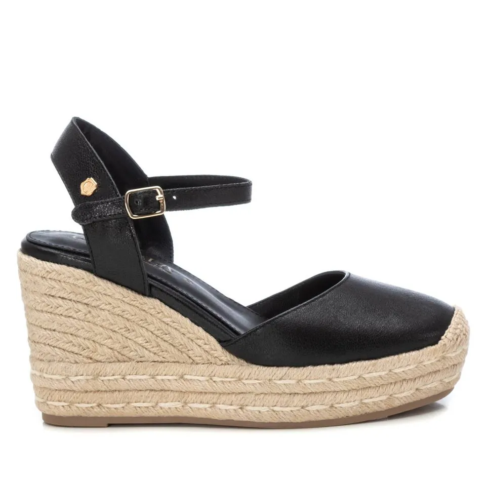 Carmela 16162603 espadrille cuir compensée 9 cm