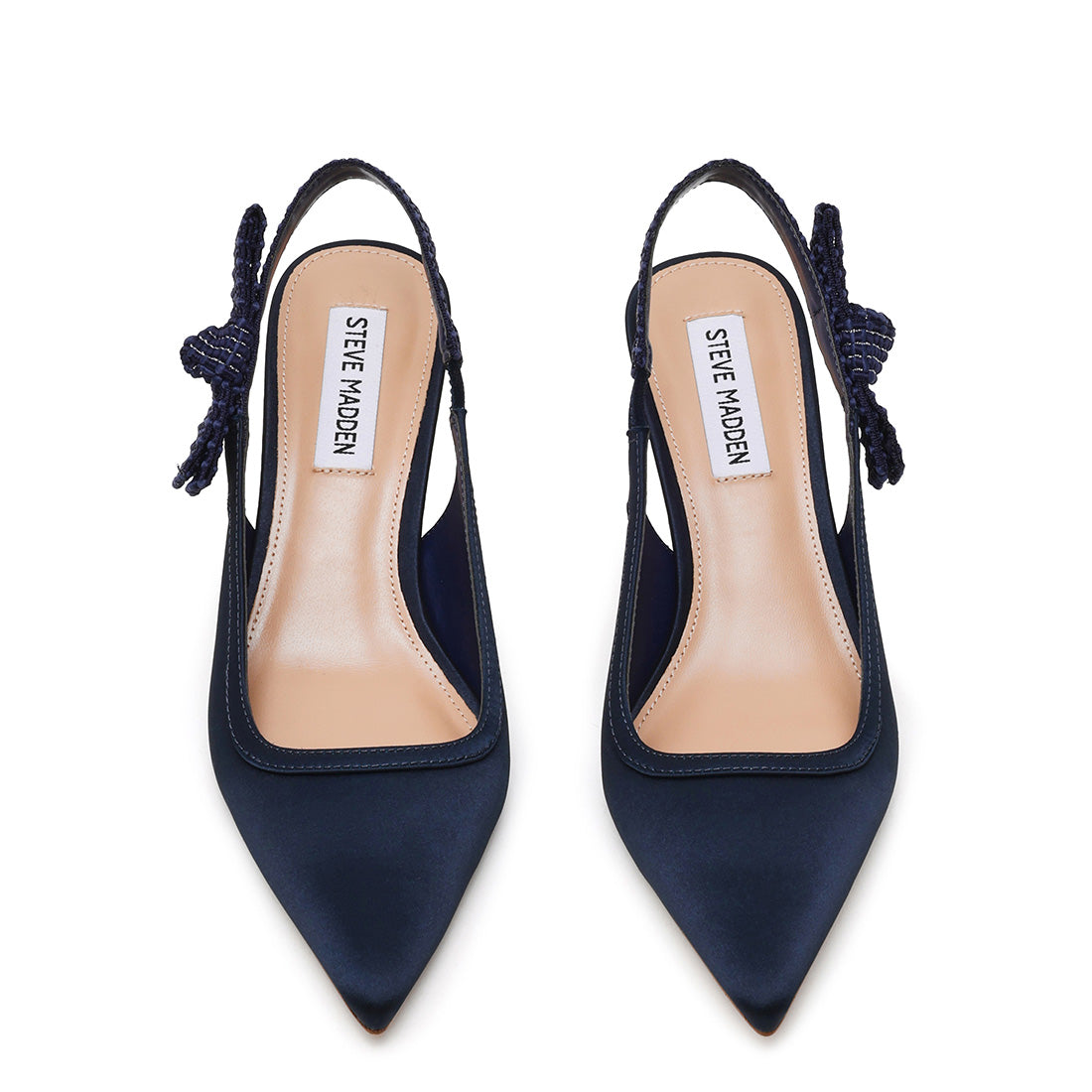 Steve Madden Ensemble escarpins satin marine talon 7 cm