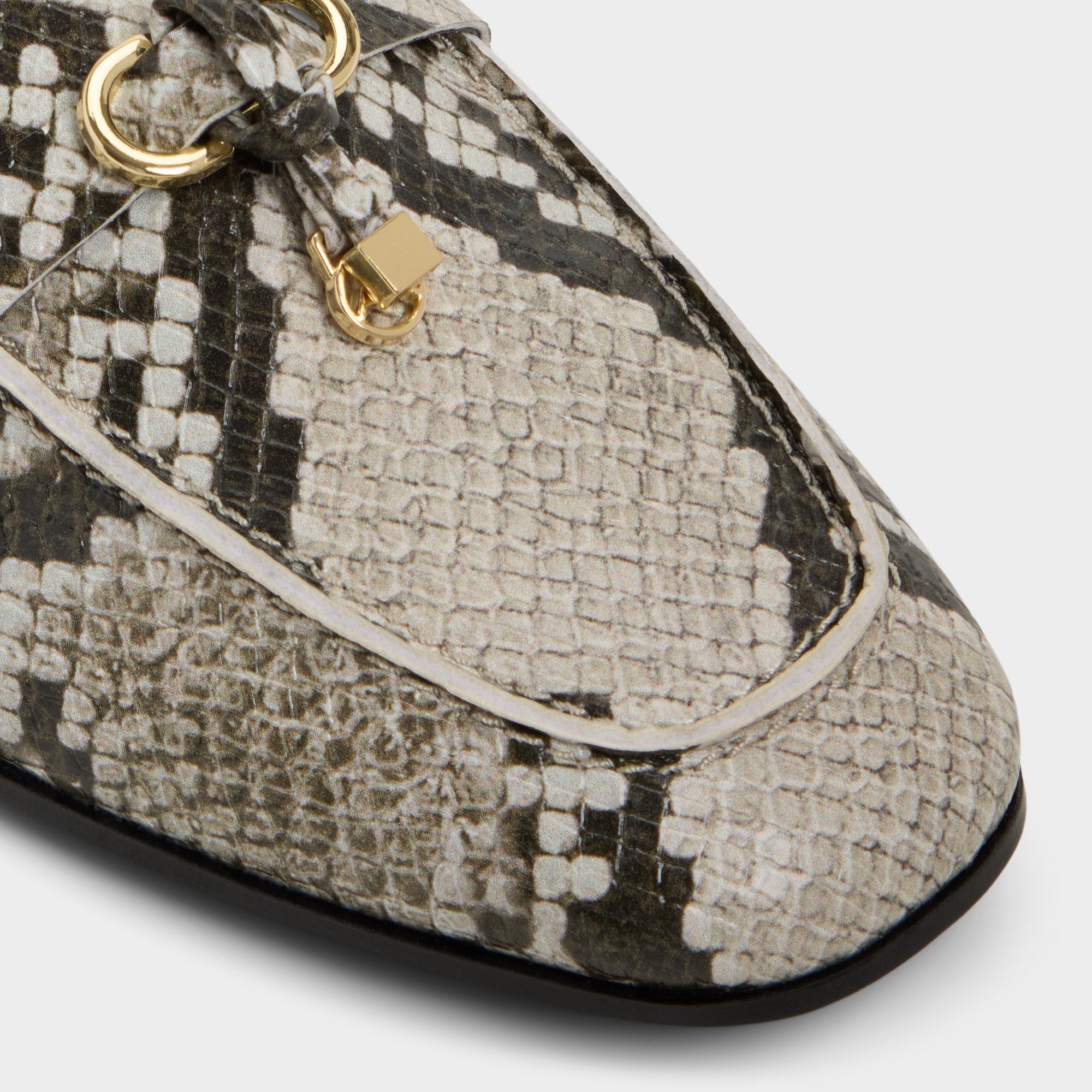 ALDO Ybilide mocassins cuir imprimé serpent