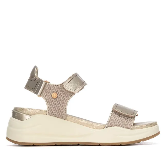 Carmela 16328503 sandale femme dorée cuir véritable