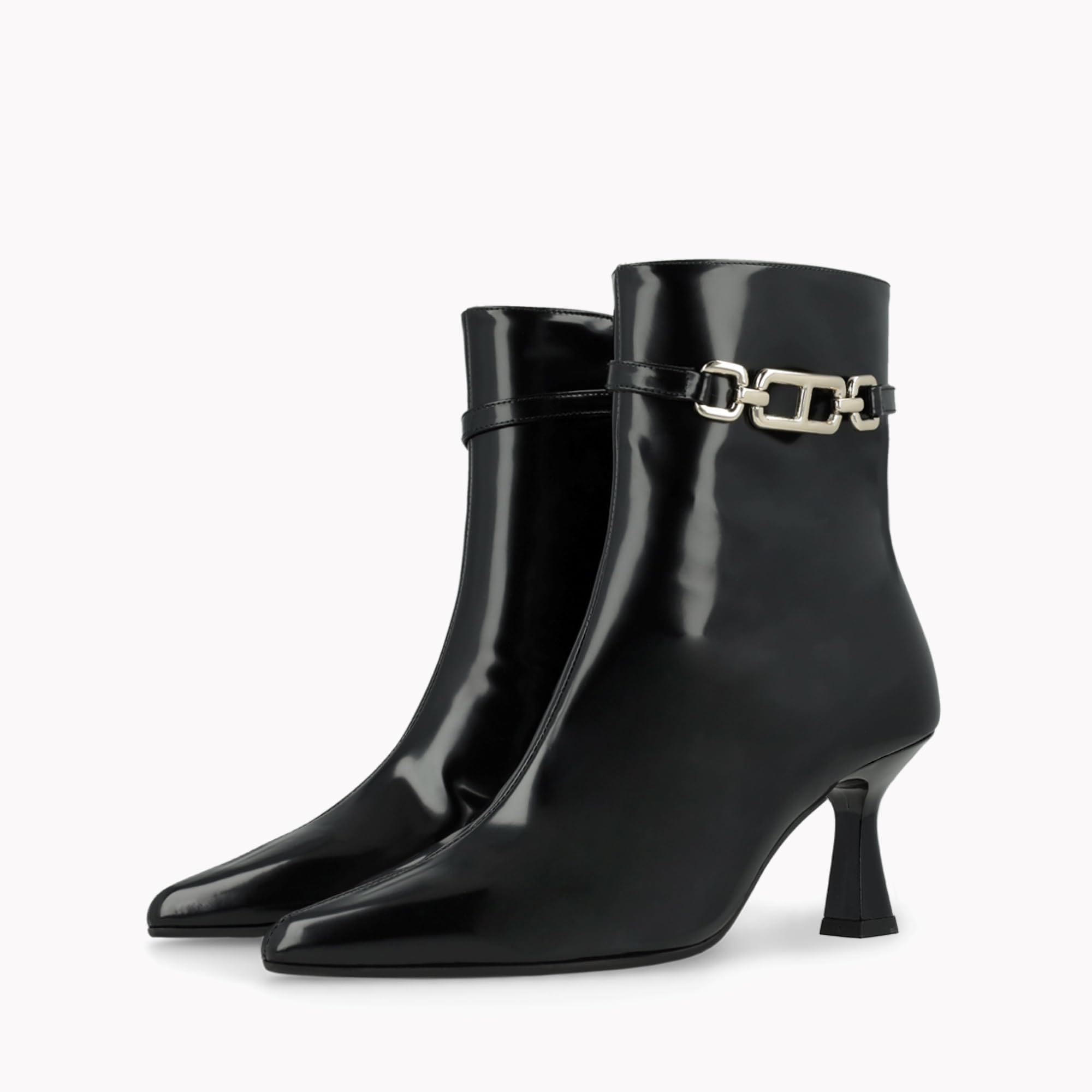 LODI GOMINOLA-P bottines noires cuir femme