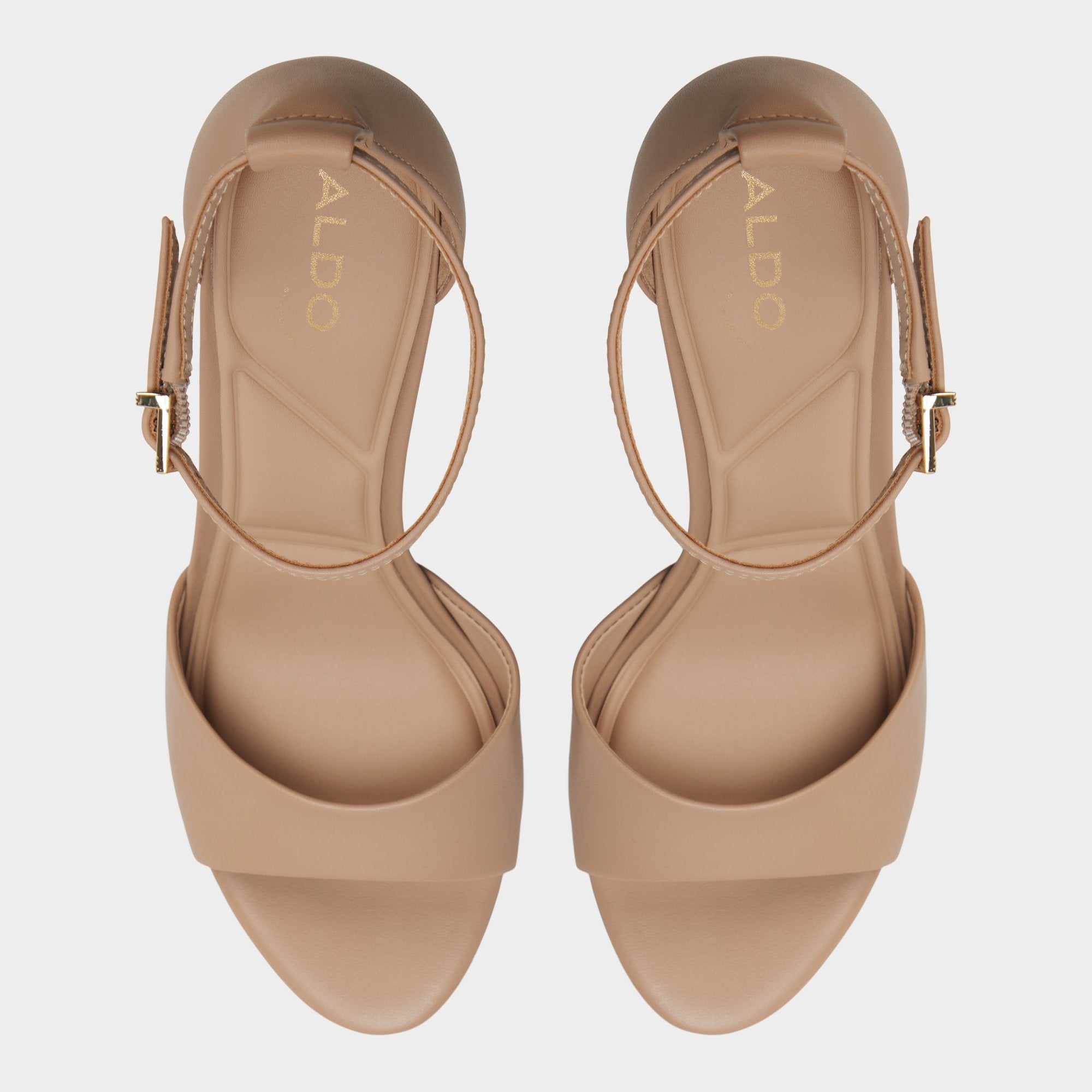 ALDO Creride sandales à brides talon beige