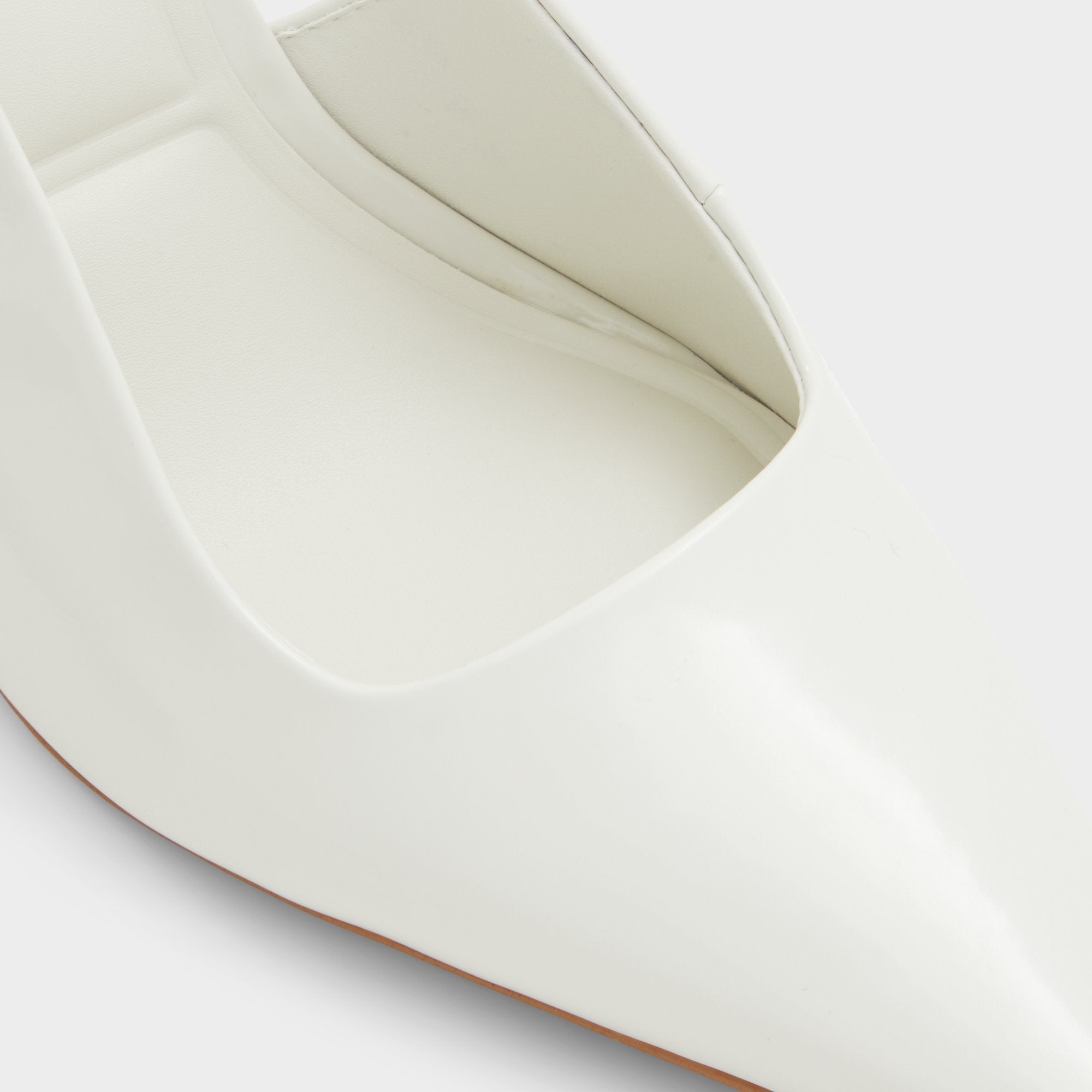 Aldo Marysa Escarpins Slingback Blancs Bride Arrière