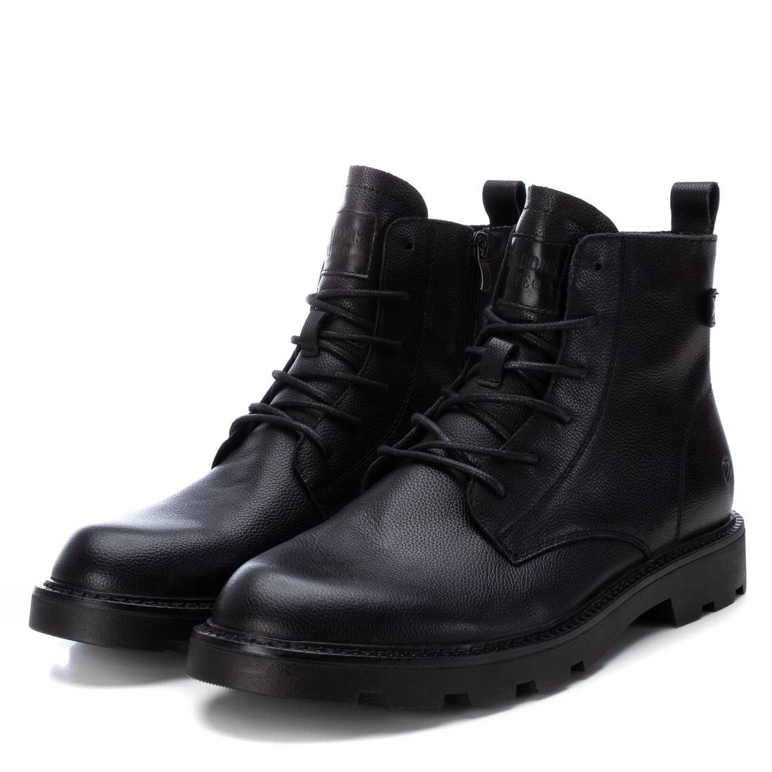 Carmela 16121901 bottines cuir noir homme
