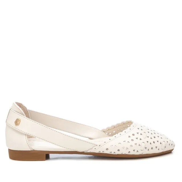 Carmela 16158104 ballerines cuir blanc femme sans fermeture