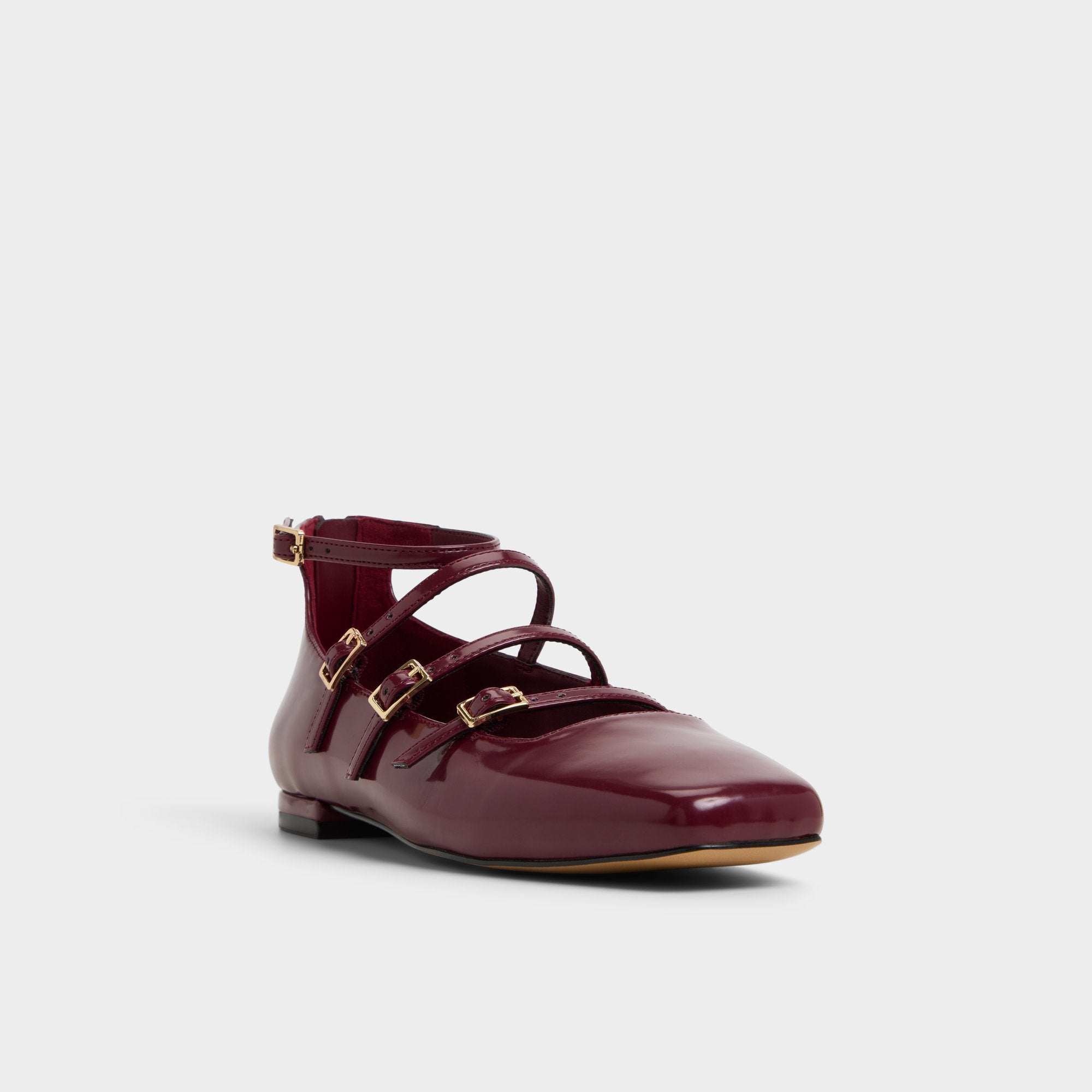 ALDO Nelta escarpins vernis bordeaux 6.5