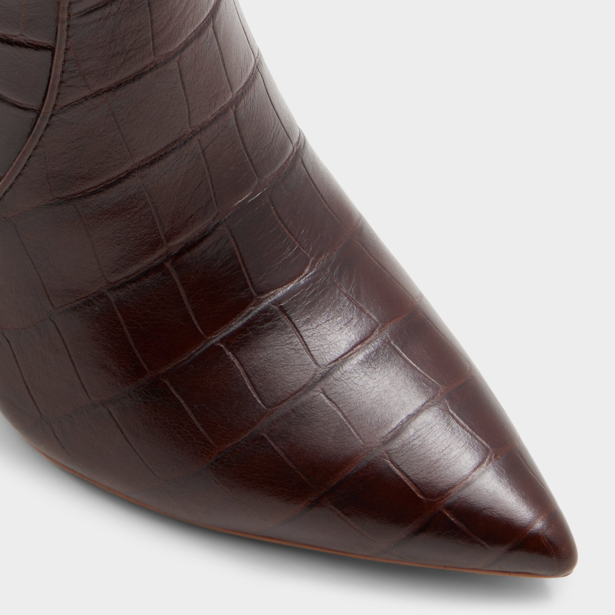 ALDO Cadigoder bottes hautes marron à talon
