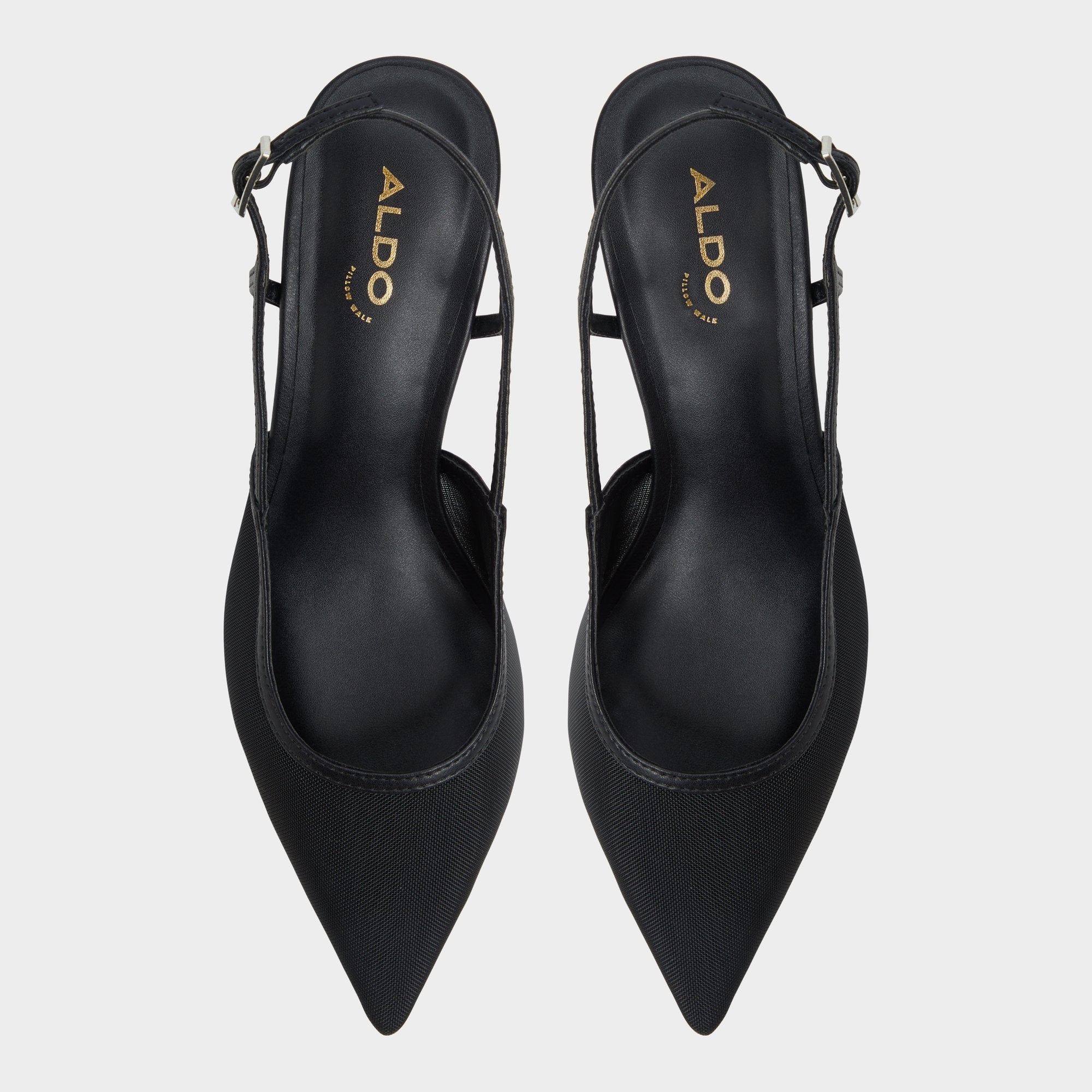 ALDO Maxina escarpins noirs talon kitten